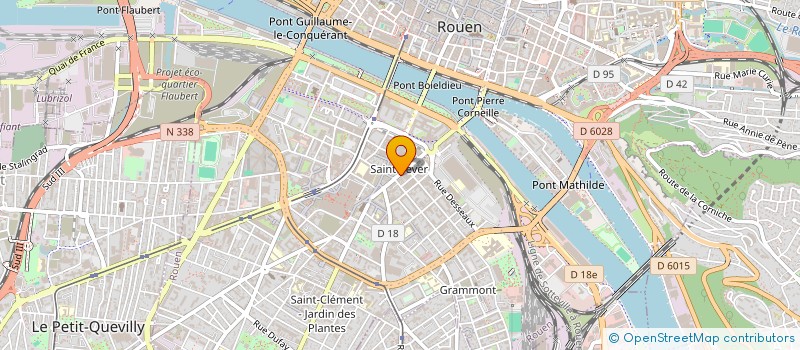 localisation de l'entreprise C.S.C à ROUEN