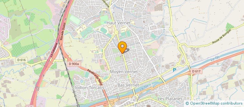 localisation de l'entreprise C.S.C.ALU CONCEPT SERVICE CONTROLE  PERPIGNAN