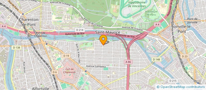 localisation de l'entreprise C.S.C.TEIL à MAISONS-ALFORT