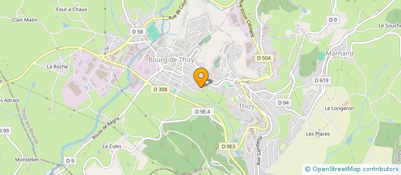 localisation de l'entreprise C&S CONSEILS  COURS