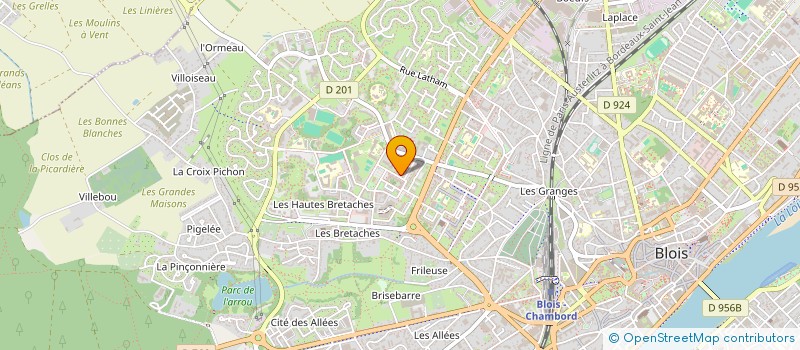 localisation de l'entreprise C S D A à BLOIS