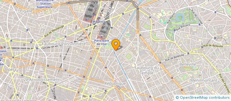 localisation de l'entreprise C.S.D RYTHME ET MOUVEMENT  PARIS