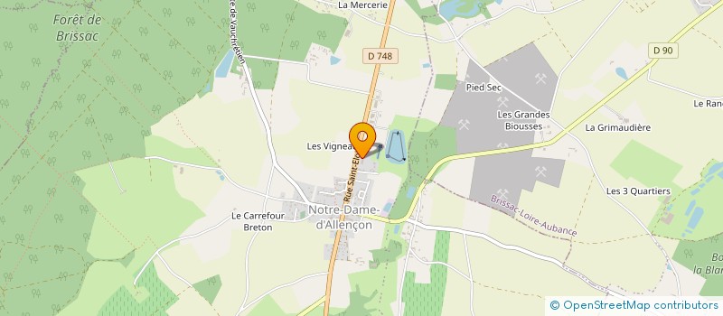 localisation de l'entreprise C.S DEPANN' CENTRE VAL DE LOIRE  TERRANJOU