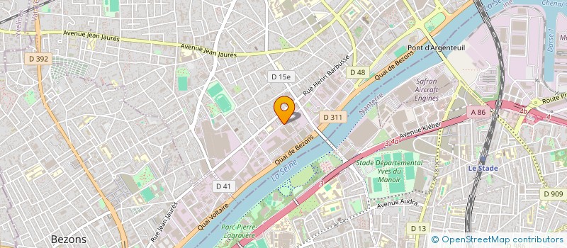 localisation de l'entreprise C S E à ARGENTEUIL