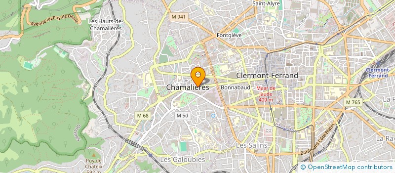 localisation de l'entreprise C.S.E. à CHAMALIERES