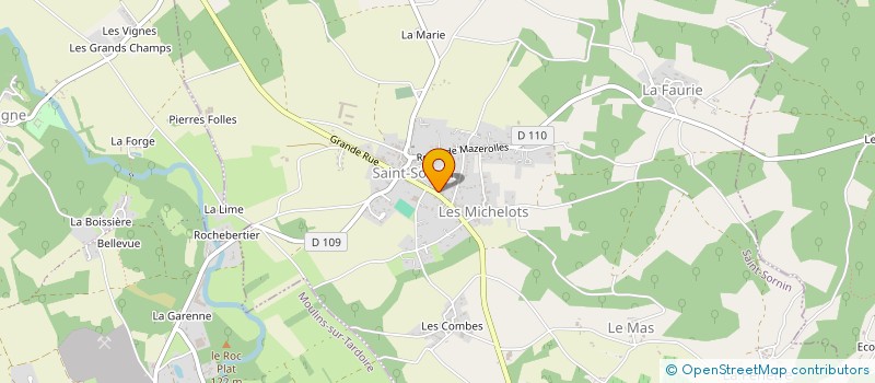 localisation de l'entreprise C.S.E à SAINT-SORNIN