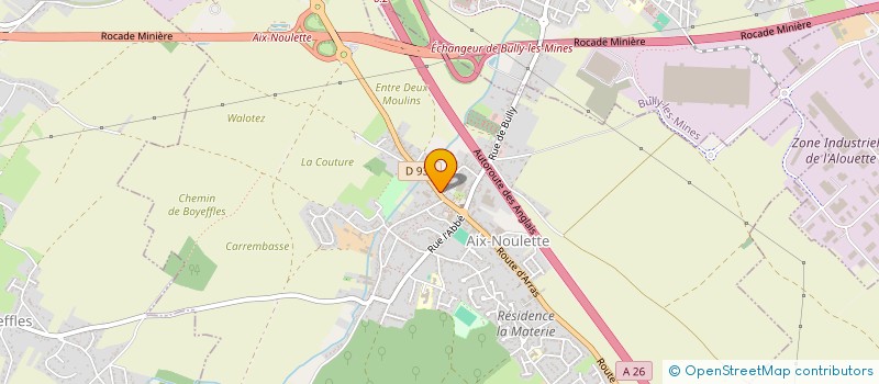 localisation de l'entreprise C.S.E SCHULZ  AIX-NOULETTE