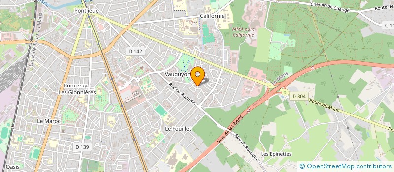 localisation de l'entreprise C S E ST GRAND OUEST LE MANS  LE MANS