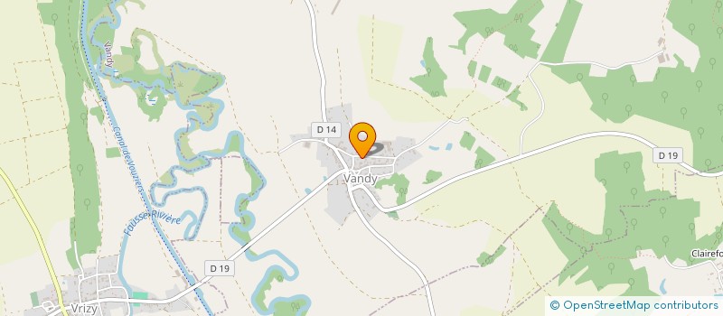 localisation de l'entreprise C.S.G COUVERTURE  VANDY