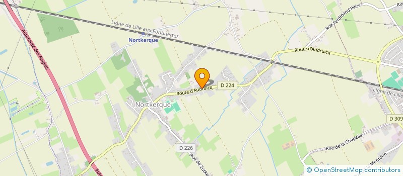 localisation de l'entreprise C.S.H à NORTKERQUE