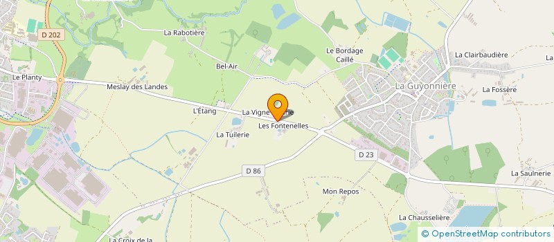 localisation de l'entreprise C S I à MONTAIGU-VENDEE