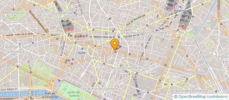 localisation de l'entreprise C S I  PARIS