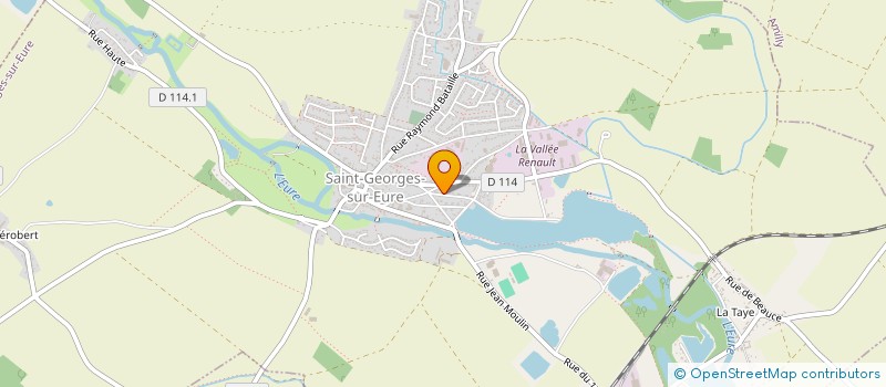 localisation de l'entreprise C.S. IMMO à SAINT-GEORGES-SUR-EURE