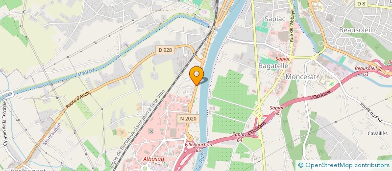 localisation de l'entreprise C&S.INVESTISSEMENT  MONTAUBAN