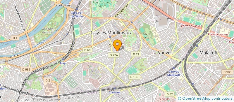 localisation de l'entreprise C&S ISSY CONSEILS à ISSY-LES-MOULINEAUX
