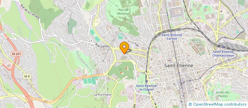 localisation de l'entreprise C S J à SAINT-ETIENNE
