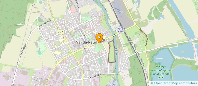 localisation de l'entreprise C.S.J.B SARL à VAL-DE-REUIL
