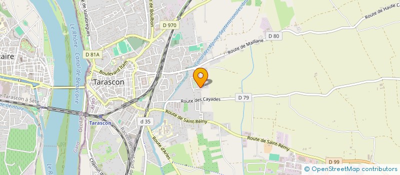 localisation de l'entreprise C.S.L BARDAGE & MANUTENTION à TARASCON