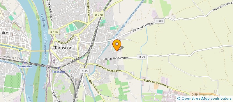 localisation de l'entreprise C.S.L LOGISTIQUE à TARASCON