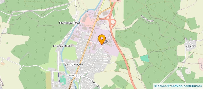 localisation de l'entreprise C&S LE HAVRE - COORDINATION ET SERVICES à GRAVIGNY