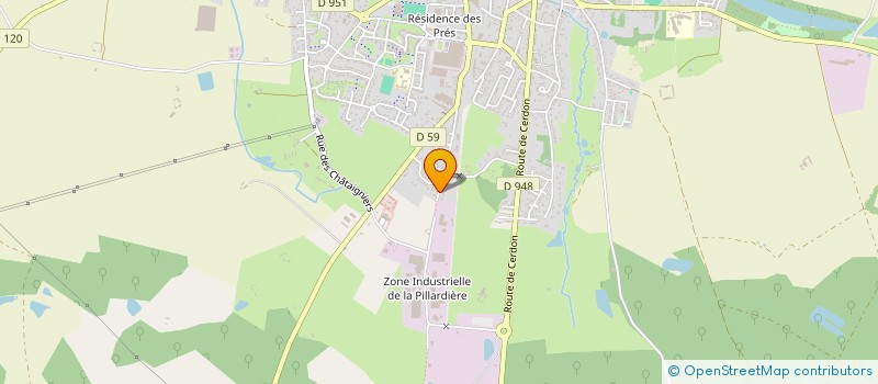 localisation de l'entreprise C.S.M SULLY ATHETISME à SULLY-SUR-LOIRE