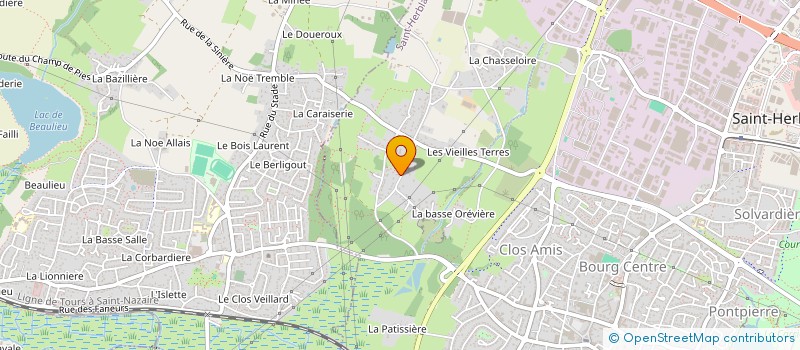 localisation de l'entreprise C.S.P 29-2 à SAINT-HERBLAIN