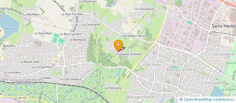 localisation de l'entreprise C.S.P 44-1 à SAINT-HERBLAIN