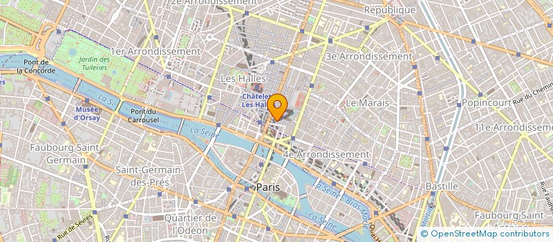 localisation de l'entreprise C S P à PARIS