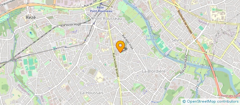 localisation de l'entreprise C S P CERCLE ST PAUL à REZE