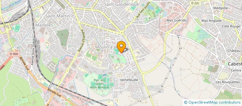localisation de l'entreprise C.S.P. CONSULTANTS à PERPIGNAN