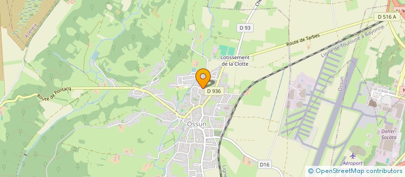 localisation de l'entreprise C.S.P.S.  OSSUN