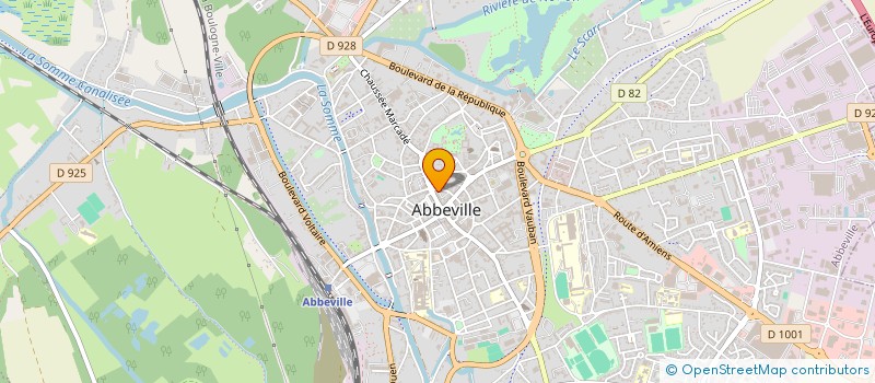 localisation de l'entreprise C & S PARTNERS à ABBEVILLE