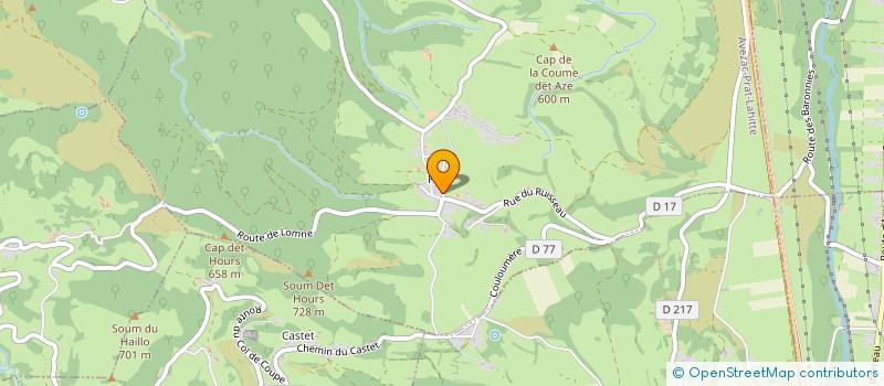 localisation de l'entreprise C S R  AVEZAC-PRAT-LAHITTE