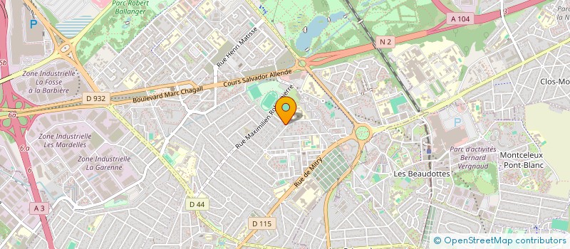 localisation de l'entreprise C.S.S. - COOPERATION SOLUTION SERVICE à AULNAY-SOUS-BOIS