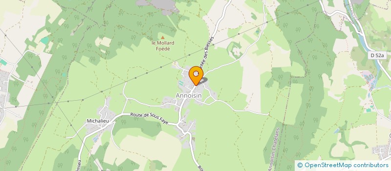 localisation de l'entreprise C&S SERVICES  ANNOISIN-CHATELANS