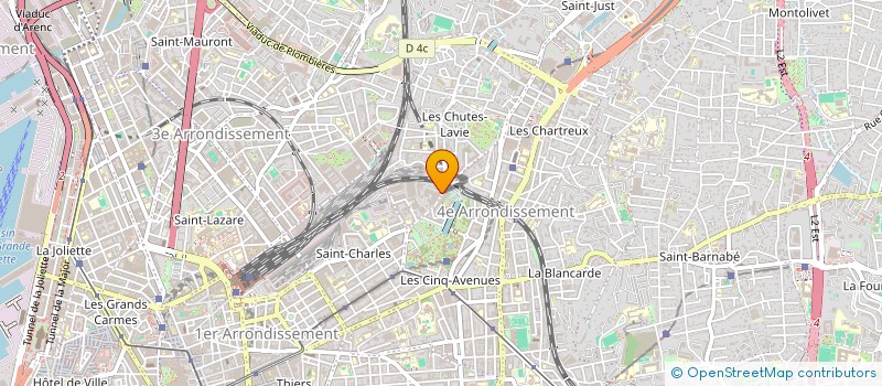 localisation de l'entreprise C&S SHOP à MARSEILLE