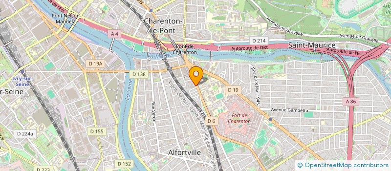 localisation de l'entreprise C.S.T à MAISONS-ALFORT