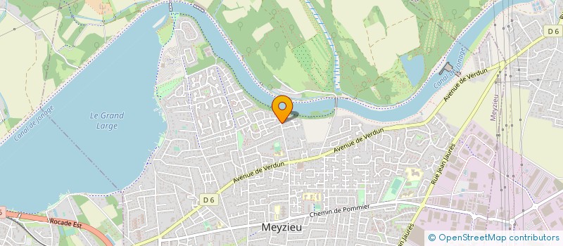 localisation de l'entreprise C.S. TRANSPORTS  MEYZIEU