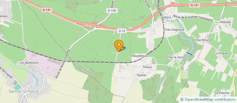 localisation de l'entreprise C SABOURAUD ET CIE DOOMAINE DE SOUILLAC à MERIGNAC