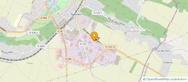 localisation de l'entreprise C.SAM à EPERNON