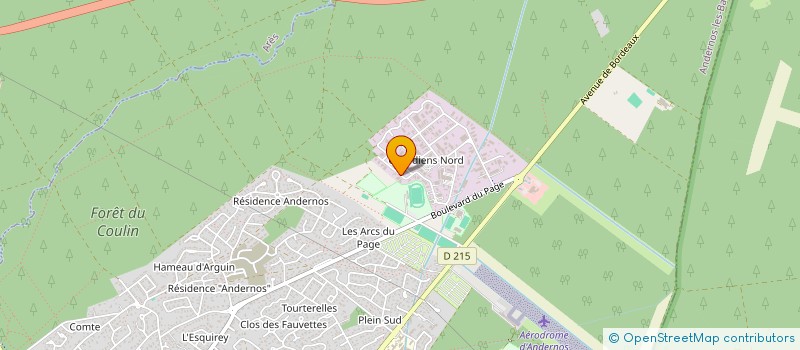 localisation de l'entreprise C.SAPIN à ANDERNOS-LES-BAINS