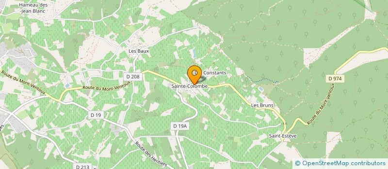 localisation de l'entreprise C.SCHUFFENECKER à BEDOIN