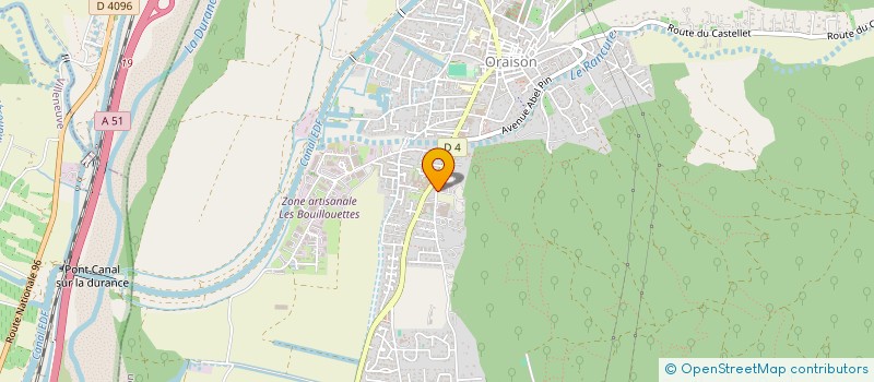 localisation de l'entreprise C & SG  RIEZ