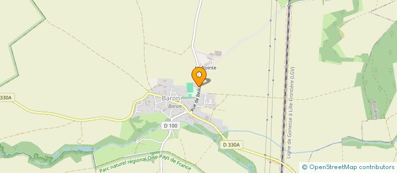 localisation de l'entreprise C SIMPLE ET BON TRAITEUR  BARON