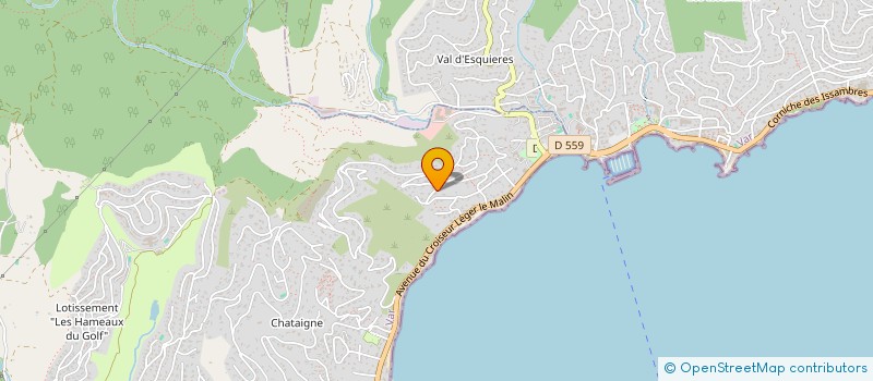 localisation de l'entreprise C-SOS CONSULTING à SAINTE-MAXIME