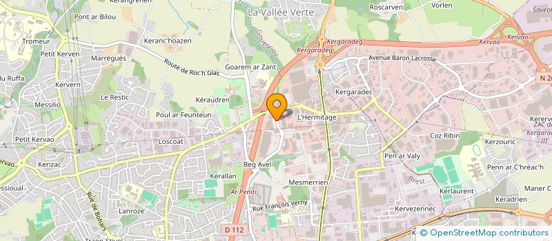 localisation de l'entreprise C SPORTS à BREST