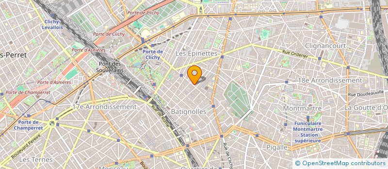 localisation de l'entreprise C.STAN  PARIS