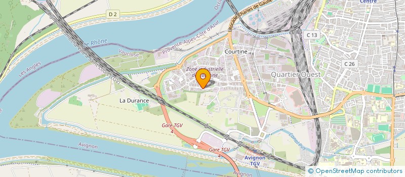 localisation de l'entreprise C STEEL à AVIGNON