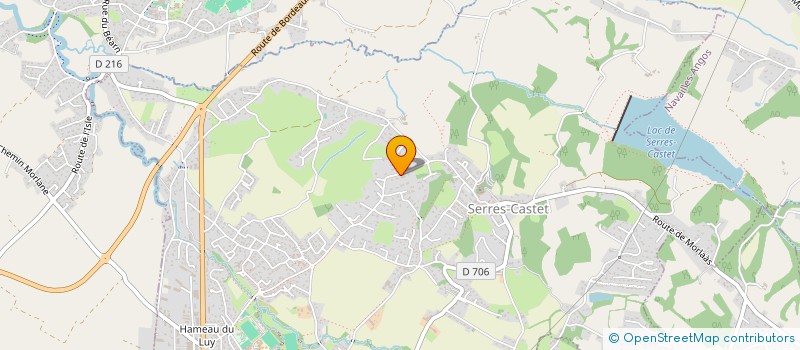 localisation de l'entreprise C-STOCKAGE  SERRES-CASTET