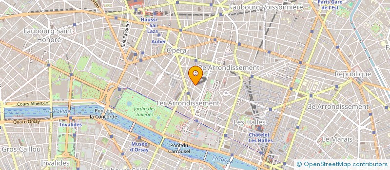 localisation de l'entreprise C SYSTEM à PARIS